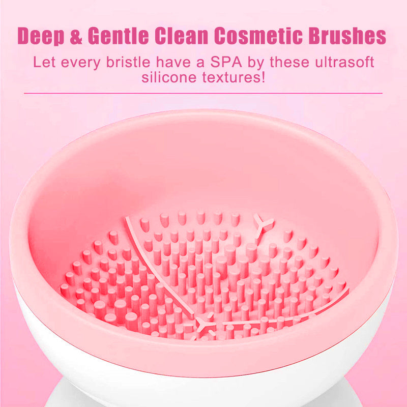 Portable USB Makeup Brush Cleaner Machine Electric Cosmetic Brush Cleaning Washing Tools Automatic Clean Makeup Brushes Portable USB Makeup Brush Cleaner Machine Electric Cosmetic Brush Cleaning Washing Tools Automatic Clean Makeup Brushes